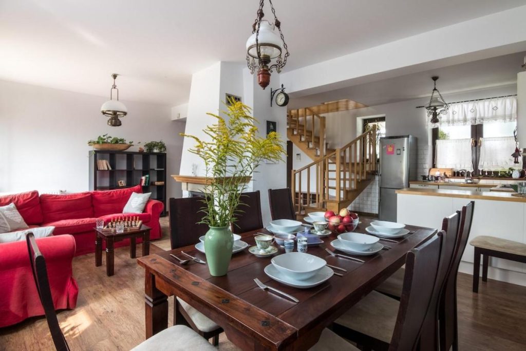 Spacious house in the rural suburbs of Krakow