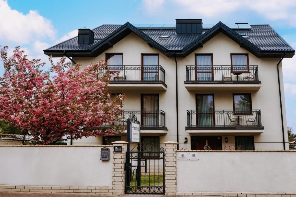 Amelia Apartamenty – sala zabaw, 2 sypialnie, garaż podziemny