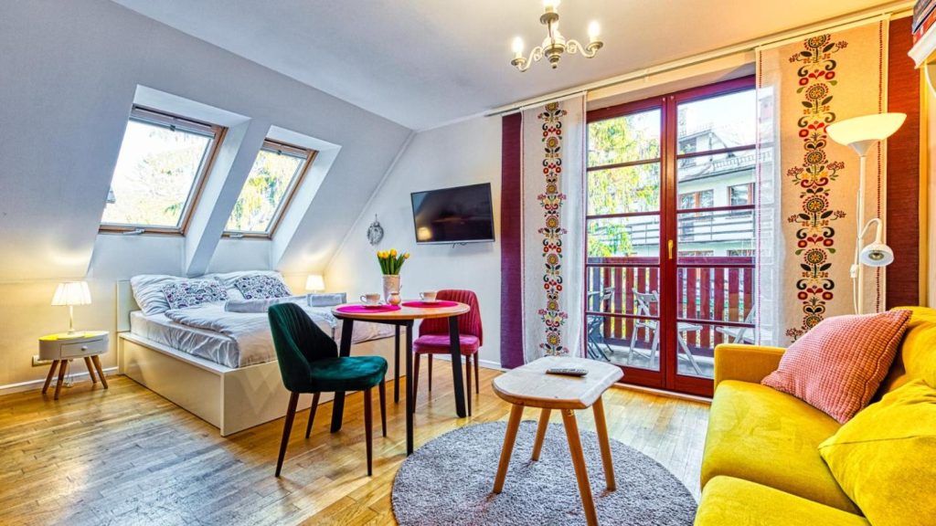 Apartament pod Świerkami z Prywatną SAUNĄ – 5D Apartments
