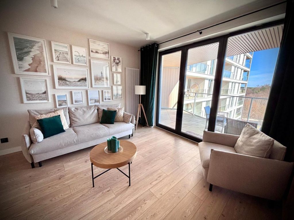 Apartament WHITE GLOVE Prestige Tarasy Bałtyku MOLO