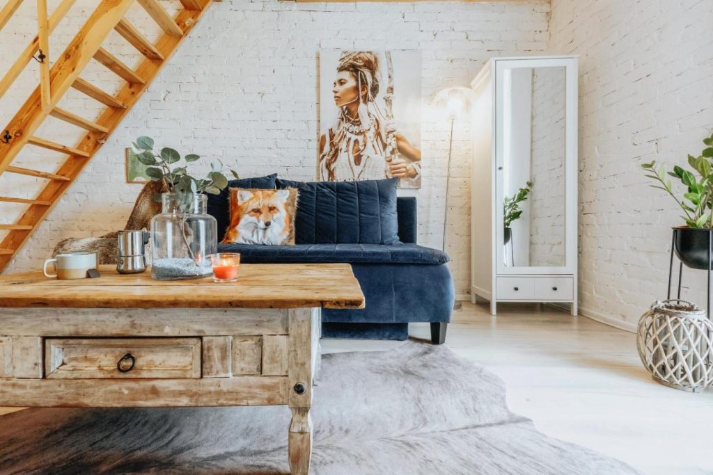 Apartament z prywatną łazienką i aneksem kuchennym