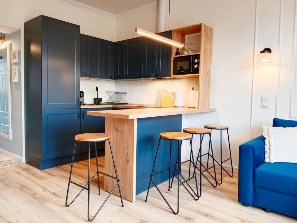 Blue Cozy Apartment in Bolesławiec