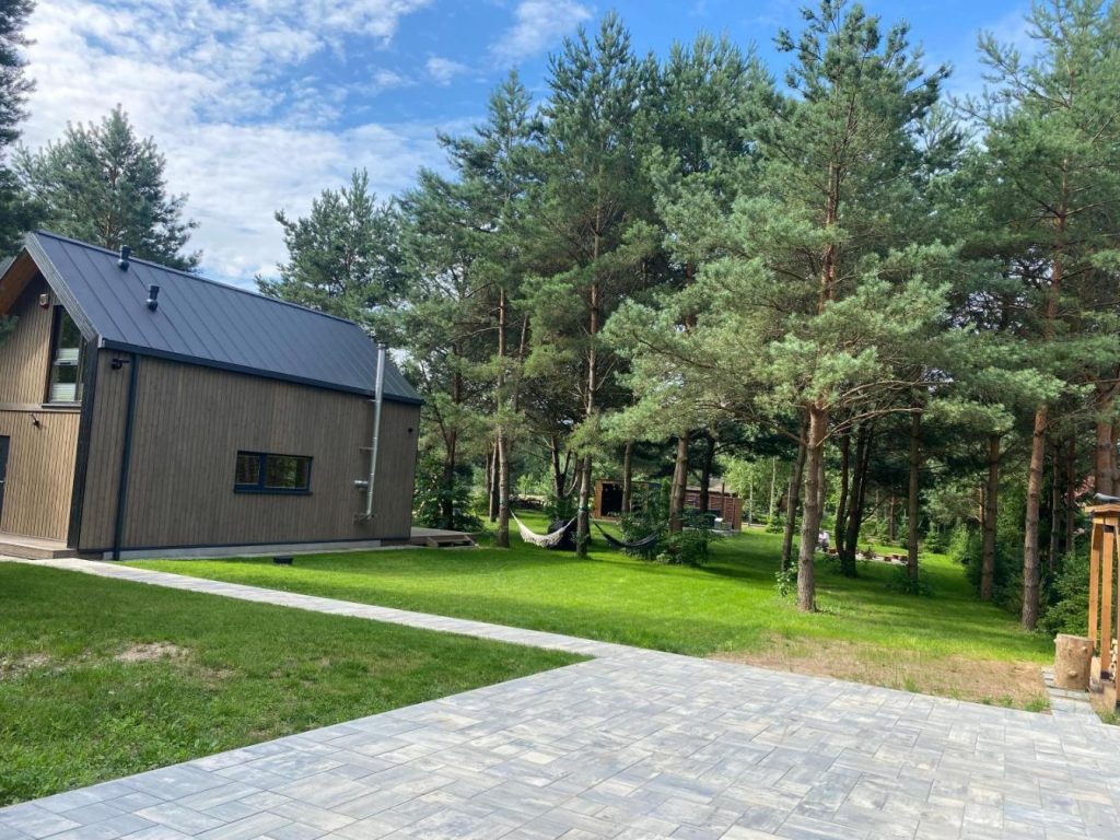 Dom Na Brzegu Ciszy Sauna, Balia