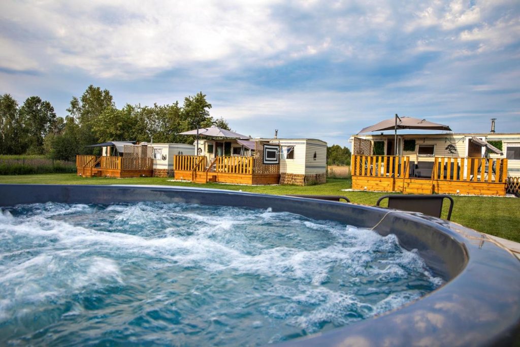 Domek Zagłębocze z jacuzzi – California