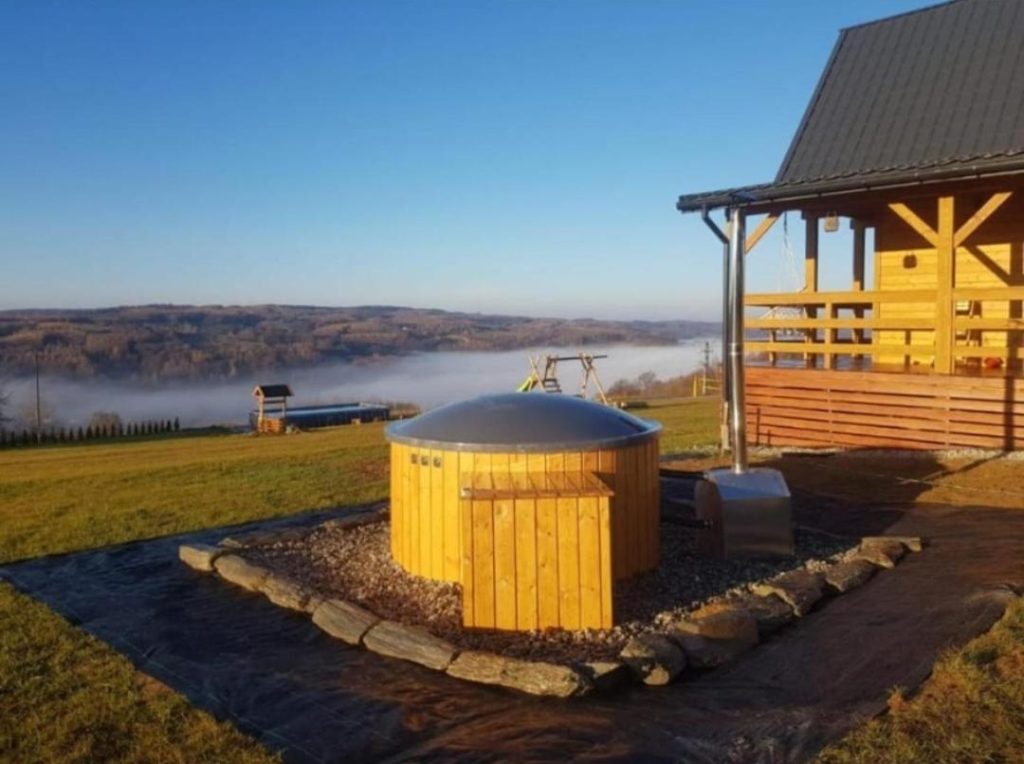 Domki całoroczne DŁUGOSZÓWKA pod Rzeszowem, Jacuzzi-Sauna-Basen-Alpaki