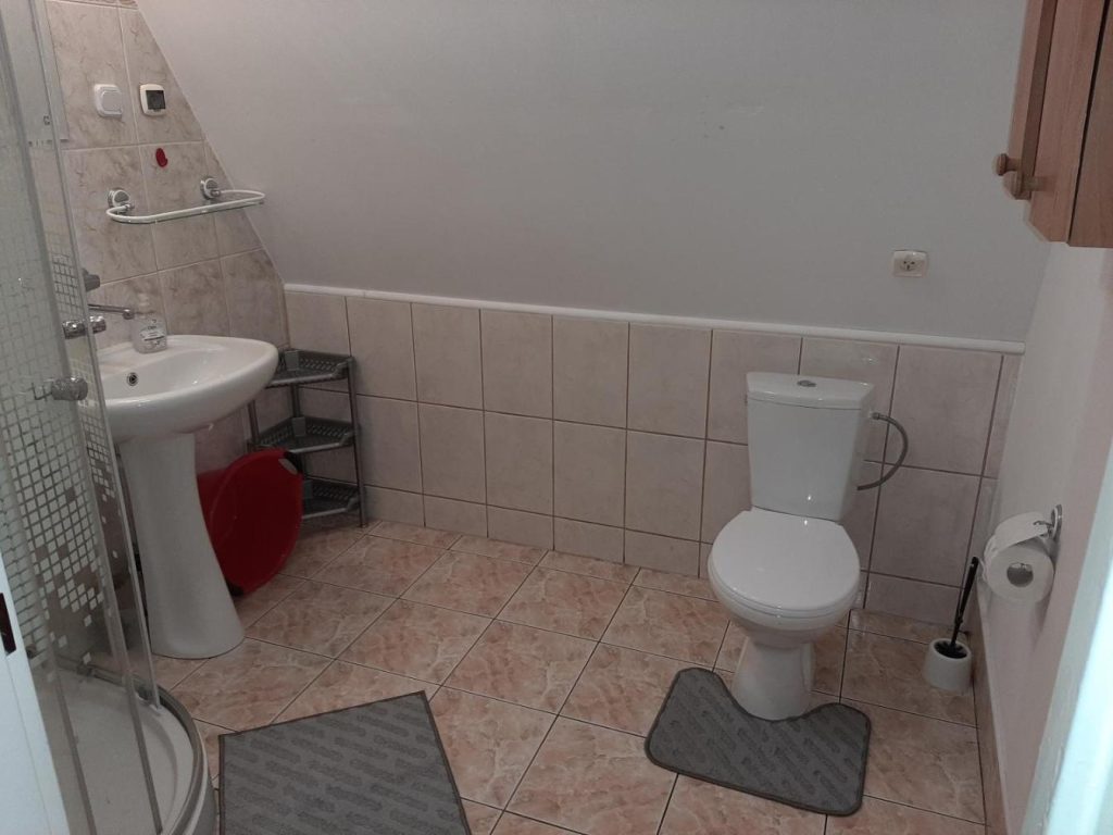 Domki nad potokiem w Baligrodzie