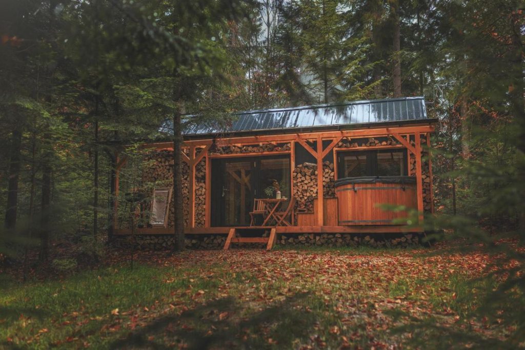 Domki pod Halą Krupową – Tiny House w Lesie