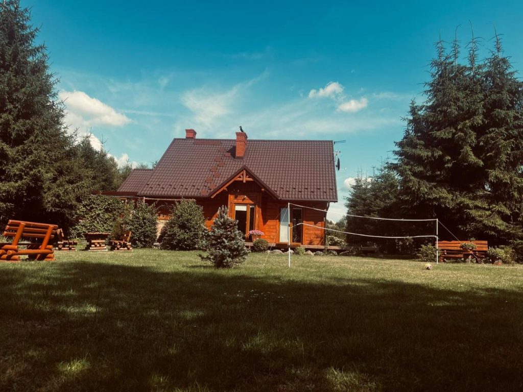 Drewniany dom w Borach Tucholskich „Twoja Ostoja”