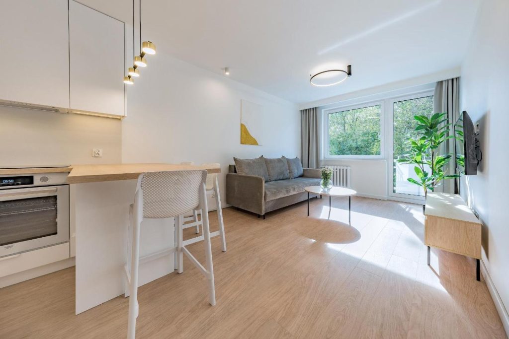 NEW! 5 min do plaży! Golden Bay – BALTIC SANDS APARTMENTS – Wanna, Parking