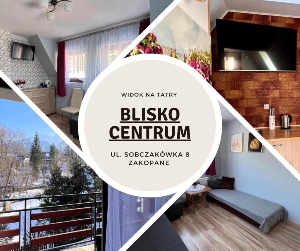 Pokoje u Reni – 5 minut do Krupówek – widok na góry