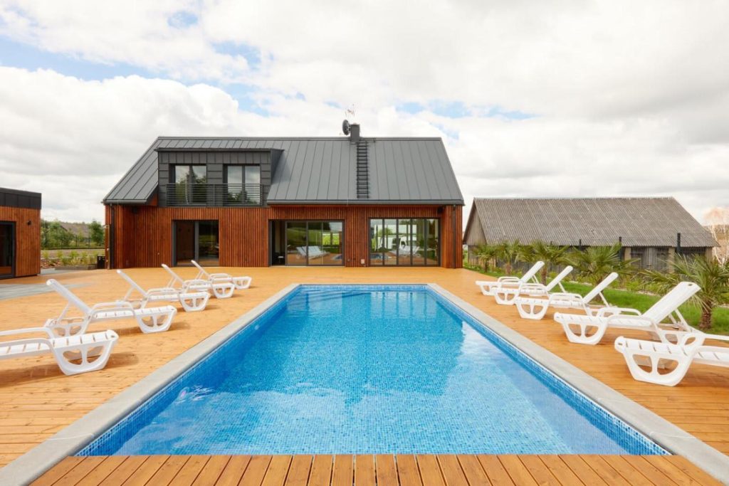 Rezydencja Wierzchlesie z basenem jacuzzi i sauną