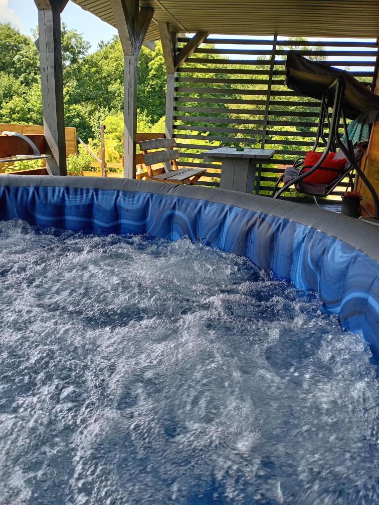 Roztocze, Domek Na Leśnym Wzgórzu nr2,Krasnobród,Zamość, Zwierzyniec, jacuzzi