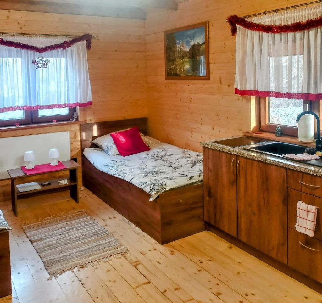 Siedlisko Sielska Dolina Nad Stawem luksusowy domek całoroczny z fińską sauną