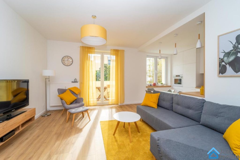 Słoneczny Apartament 3city w Gdyni z Parkingiem by Noclegi Renters