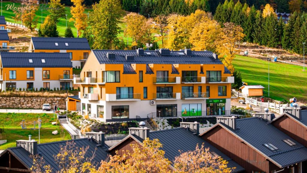 Wonder Home – Apartamenty Hillside tuż przy stoku, sklep, plac zabaw i zewnętrzna siłownia na terenie kompleksu