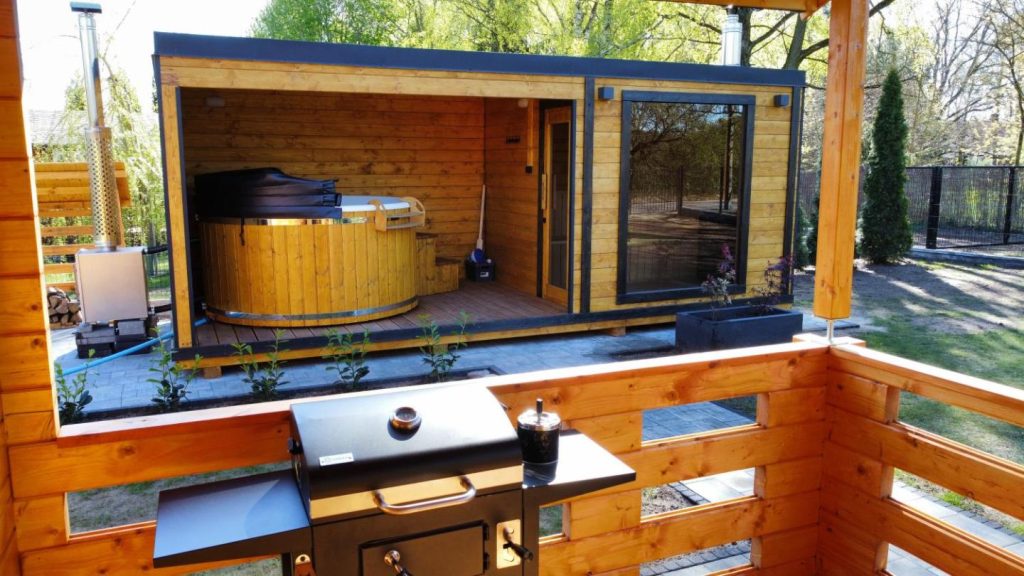 Zacisze domek z Jacuzzi & Sauna
