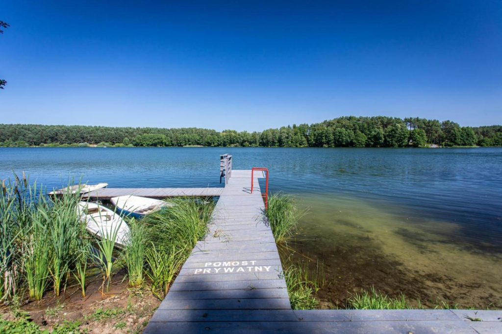 Zajęcza Chatka – Jeziora, Las , Łódka, Rower